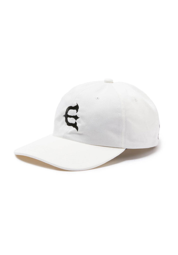 CAPPELLO EVISEN SKATEBOARDS ONE-UP LOGO CAP WHITE U