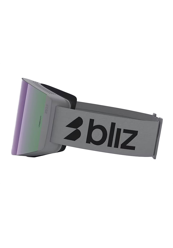 MASCHERA SNOWBOARD BLIZ G003S MATTE GREY BROWN PURPLE MULTICOLOR