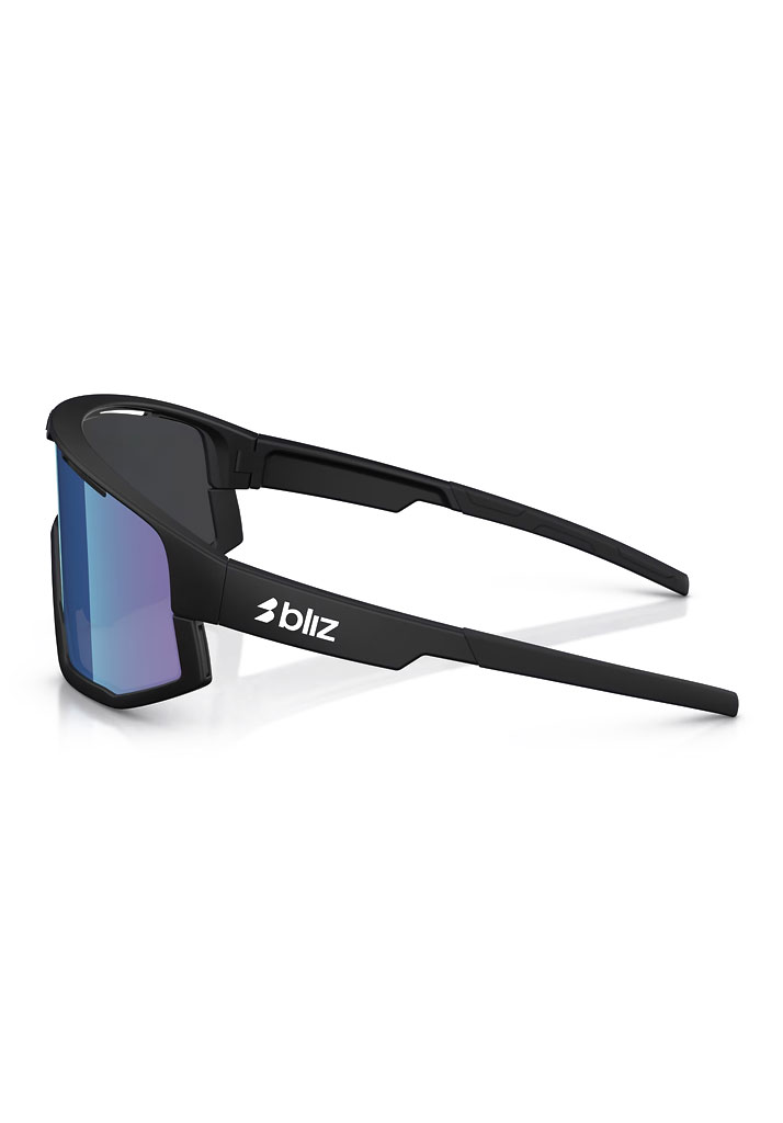 OCCHIALI BLIZ VISION MATTE BLACK SMOKE W BLUE MULTI