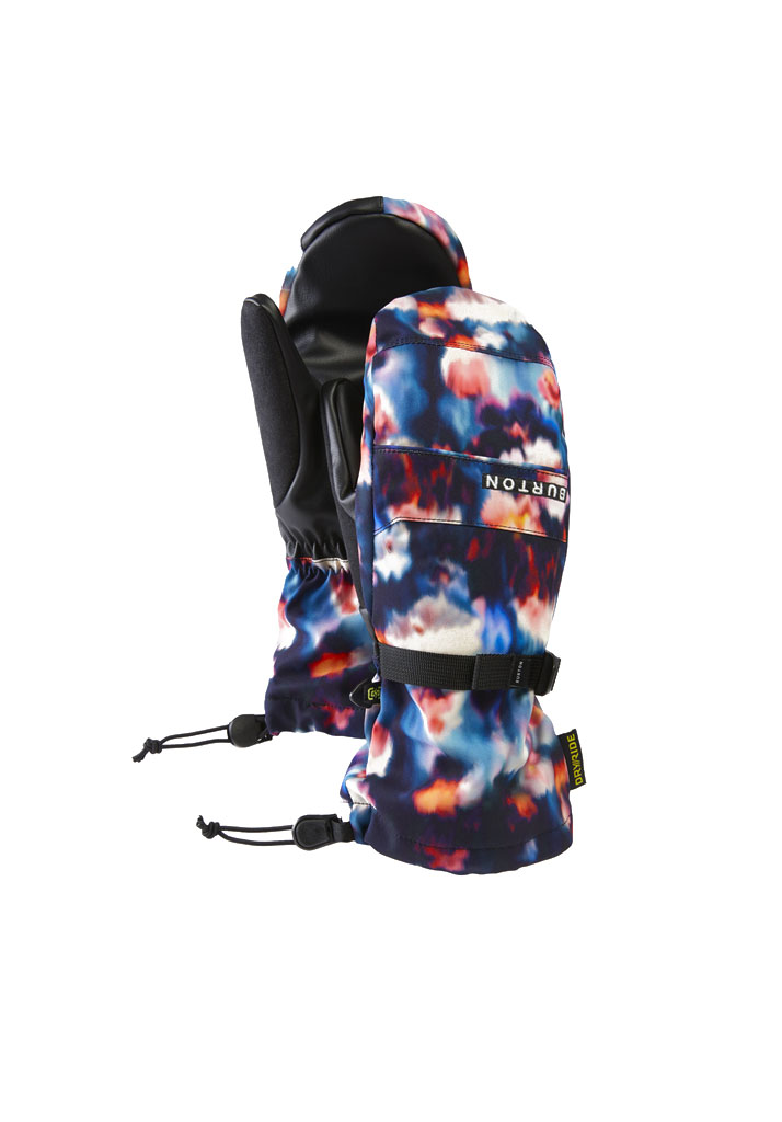 GUANTI SNOWBOARD BURTON W PROFILE MITTENS FLORAL BLUR M (Size M)