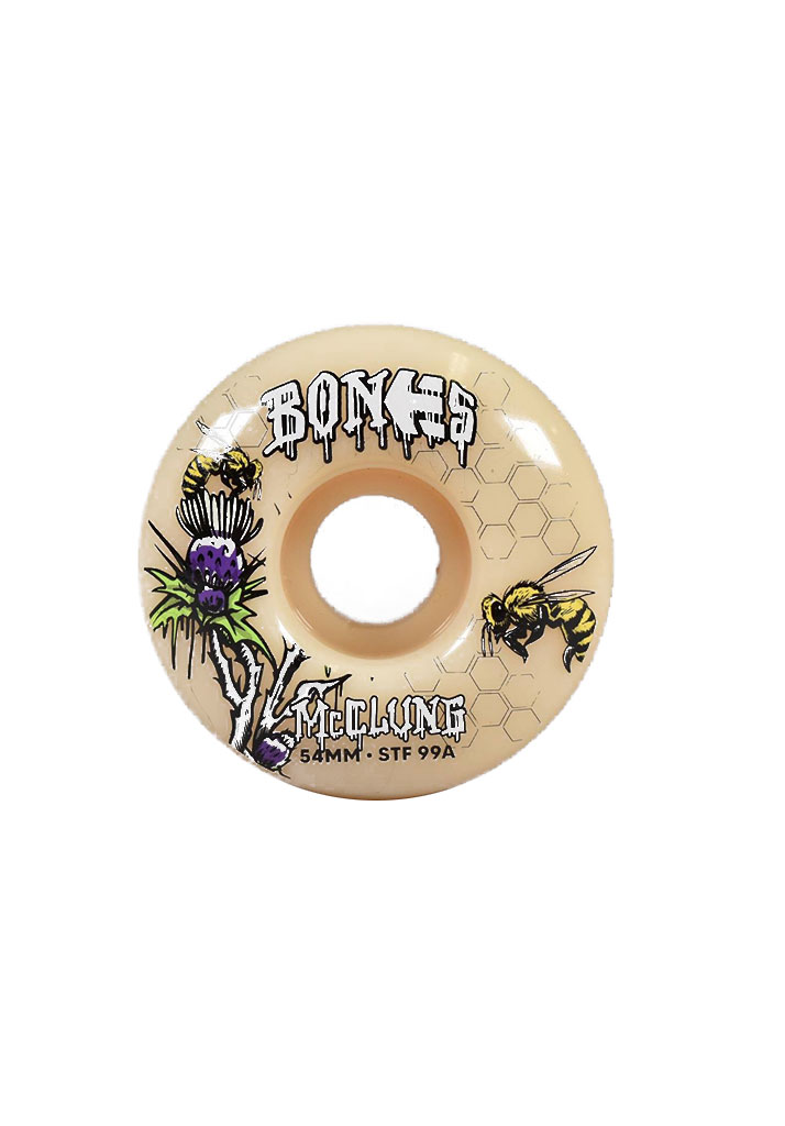 RUOTE SKATE BONES MCCLUNG ETNIES 54mm V1 U