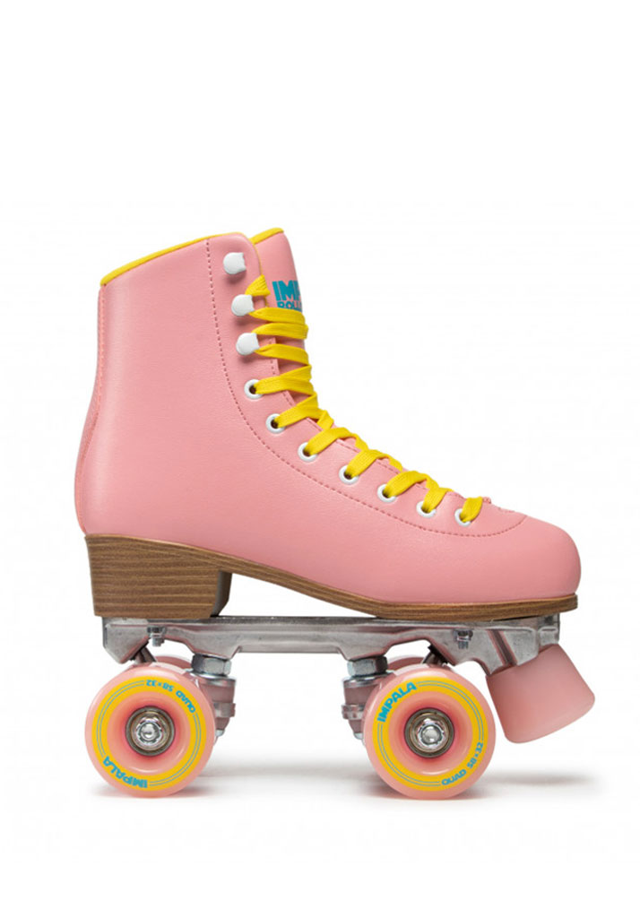 PATTINI IMPALA QUAD SKATE PINK YELLOW 36 (Size 36)