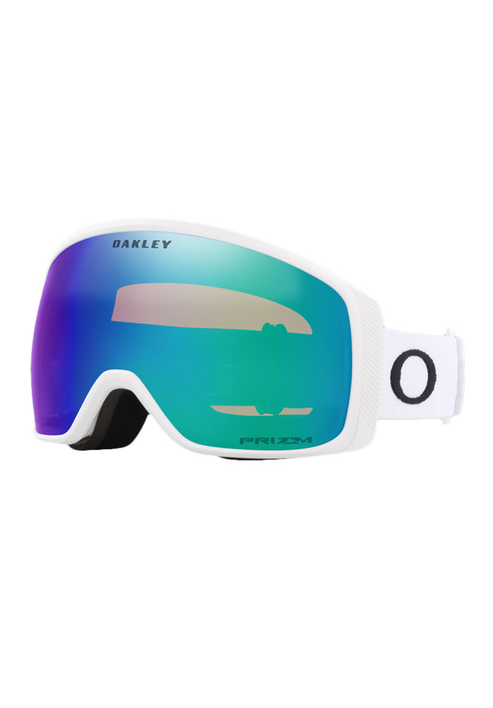 MASCHERA SNOWBOARD OAKLEY FLIGHT TRACKER M MATTE WHITE PRIZM SNOW ARGON IRIDIUM