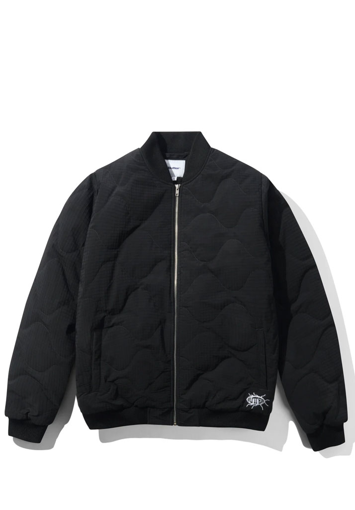GIACCA BUTTER GOODS ROACH BOMBER JACKET BLACK M (Size M)