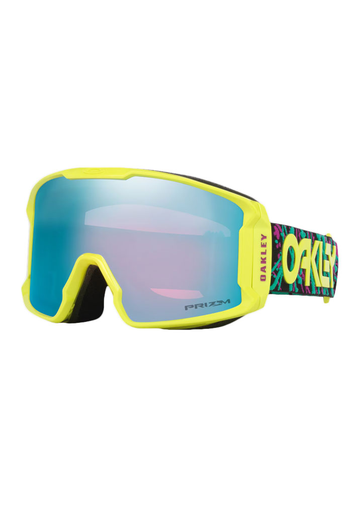 MASCHERA SNOWBOARD OAKLEY LINE MINER M JAXSON BLUE PRIZM SNOW SAPPHIRE IRIDIUM