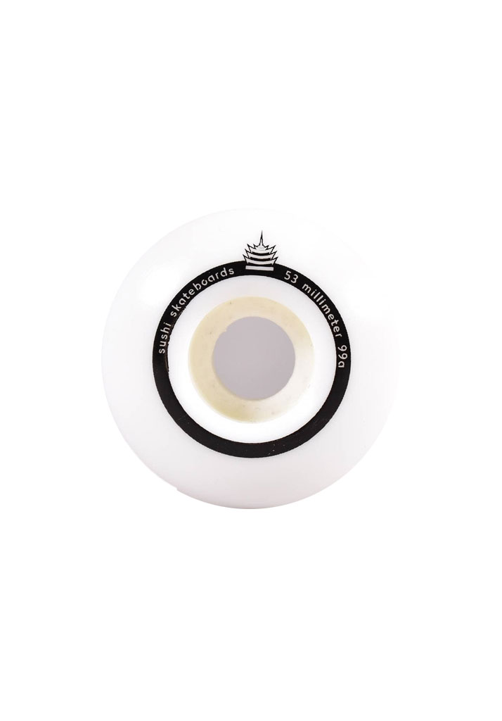 RUOTE SKATE SUSHI PAGODA TEAM V2 53mm WHITE U