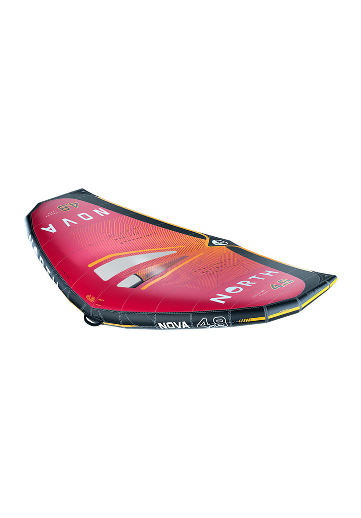 VELA WING NORTH KITEBOARDING NOVA WING 2025 310 RUBINE RED 3,5m (Size 3,5m)